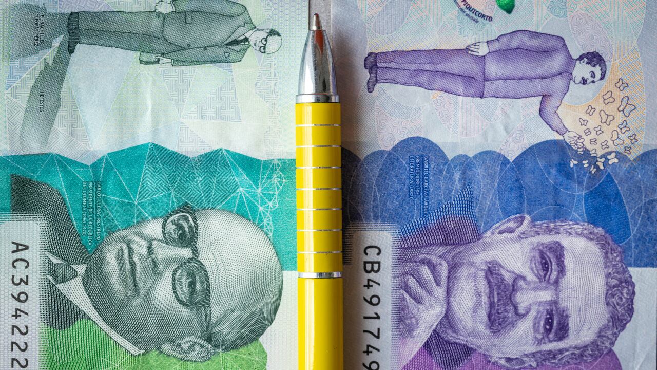Billetes colombianos
