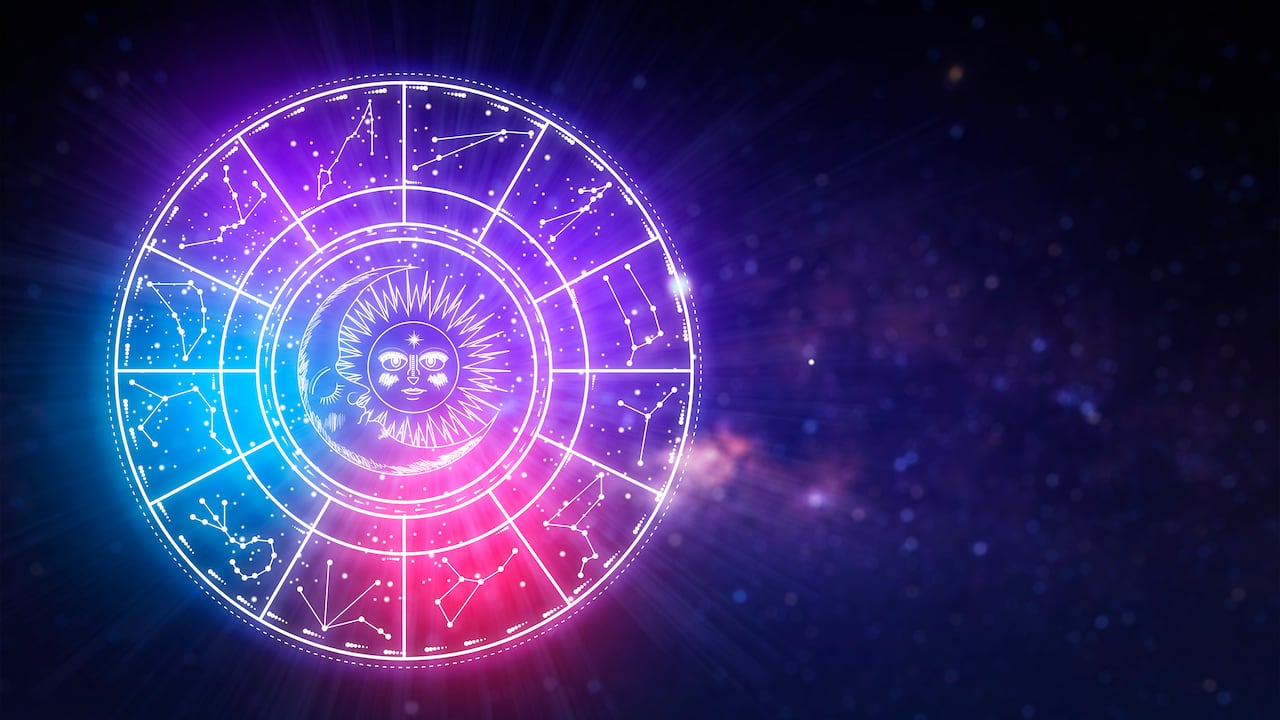 El horóscopo y los signos del zodiaco representados en constelaciones.