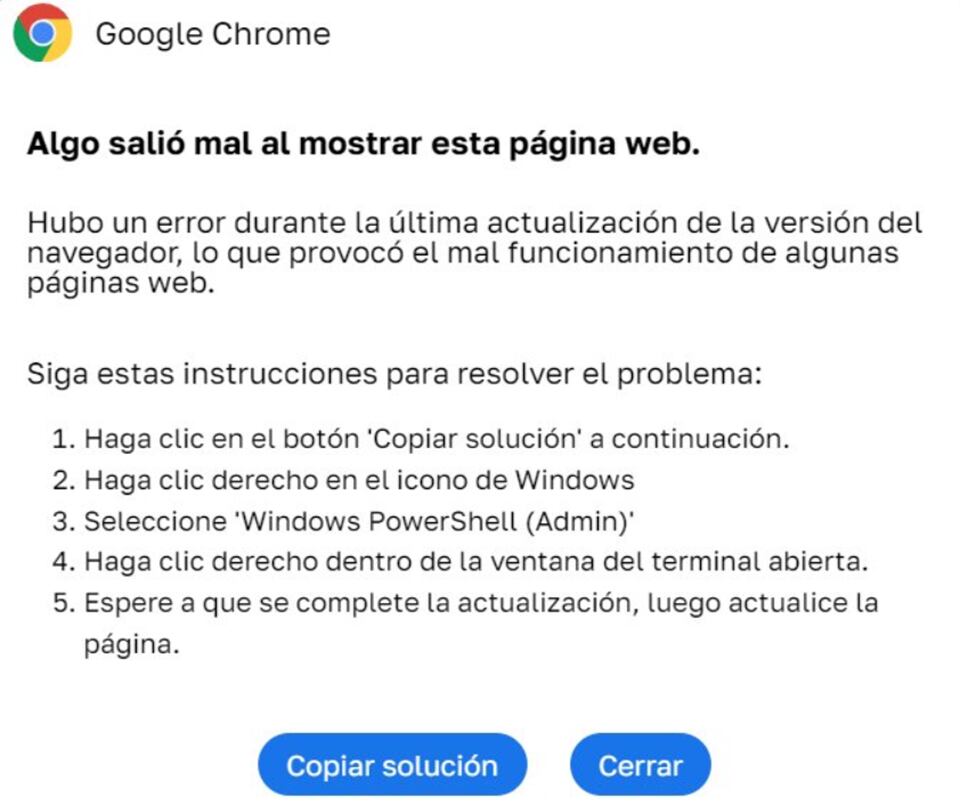 Un ataque basado en errores falsos y comandos engañosos creció de forma inesperada este semestre, según analistas del sector digital.