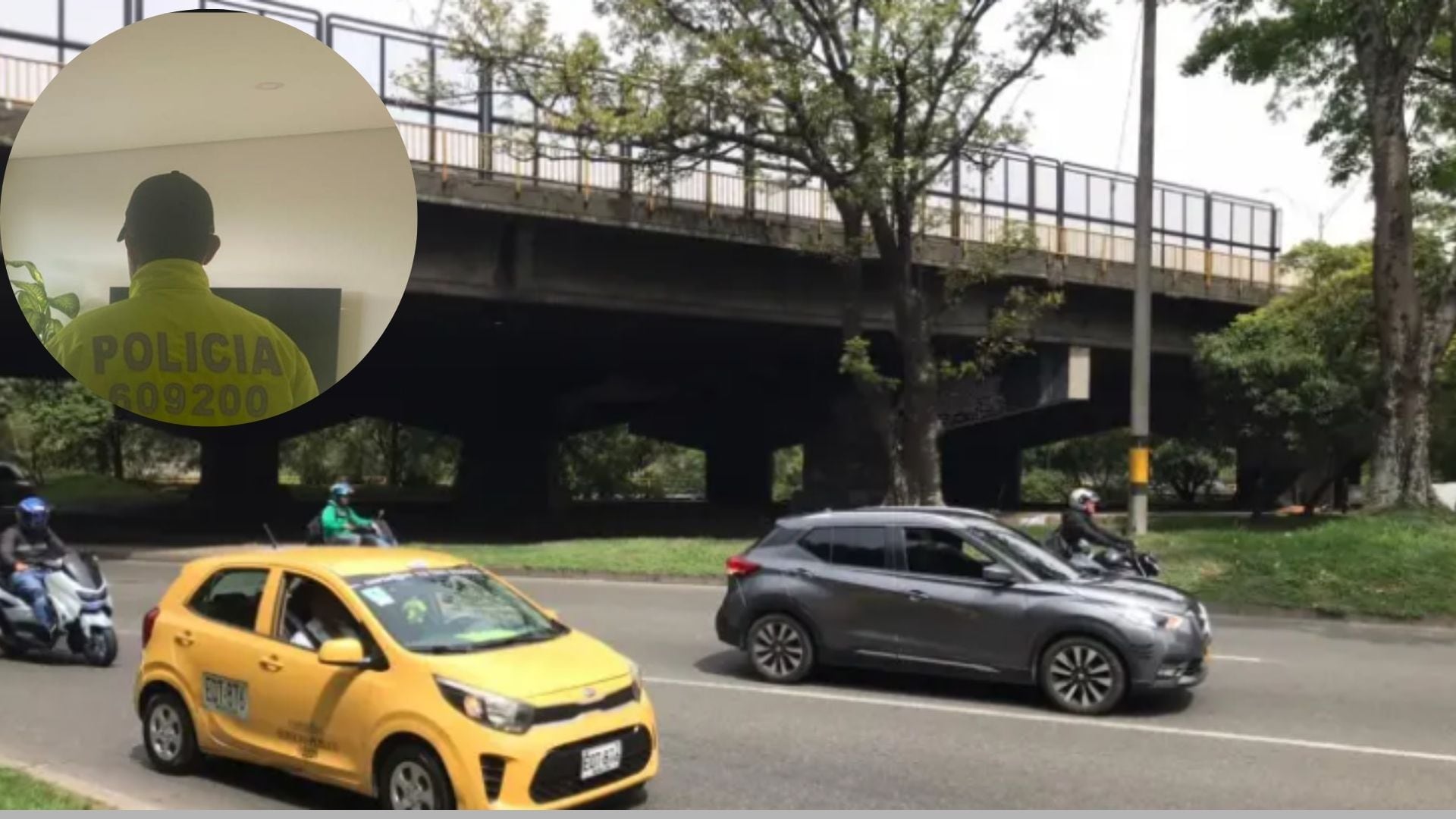 En este punto del río Medellín terminó la persecución que siguió a un presunto hurto en el barrio Moravia.