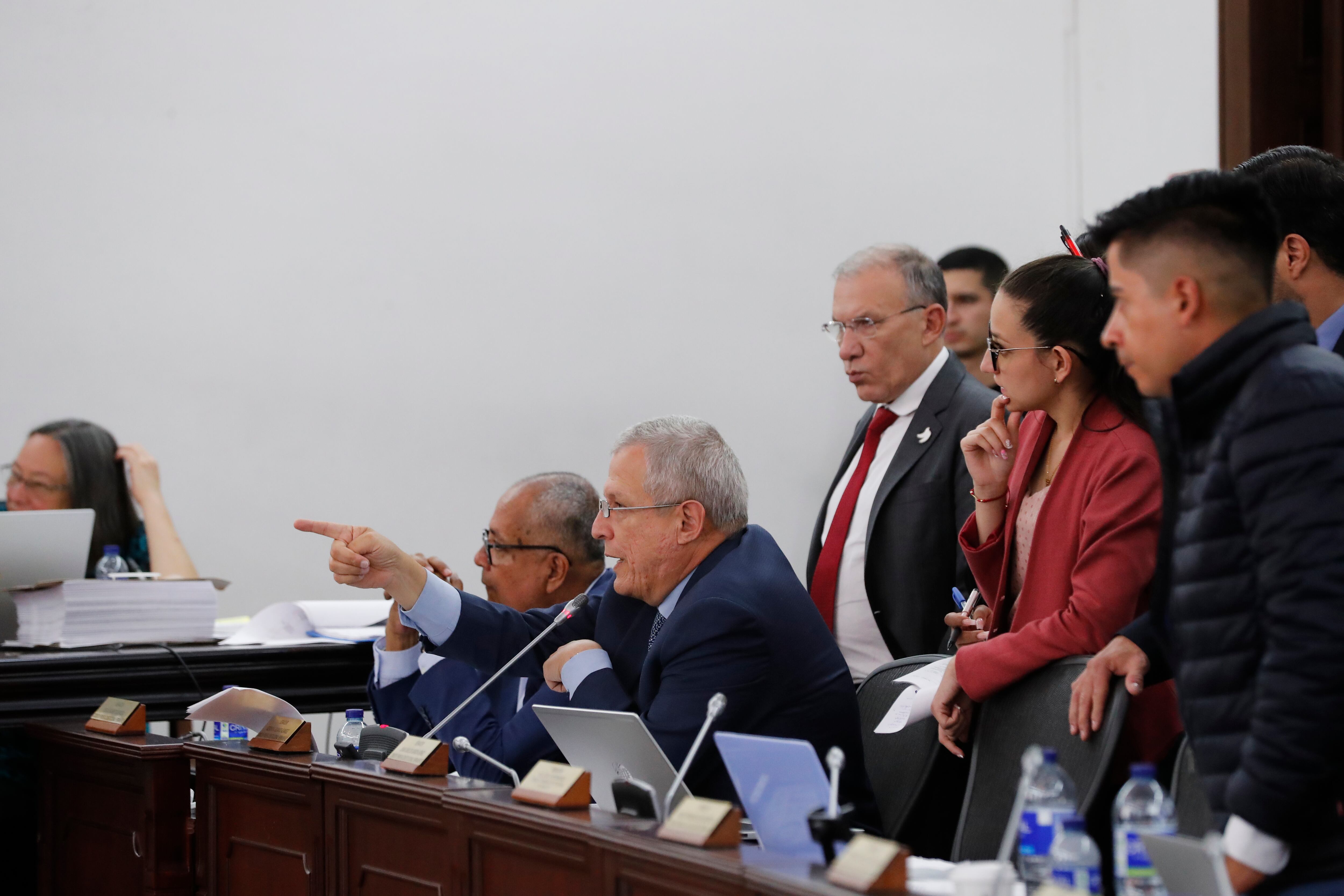 Comisión Primera del Senado aprobó  la reforma al Código Electoral con puntos como el voto electrónico mixto y la ampliación del horario de votación
Bogota abril 12 del 2023
Foto Guillermo Torres Reina / Semana
