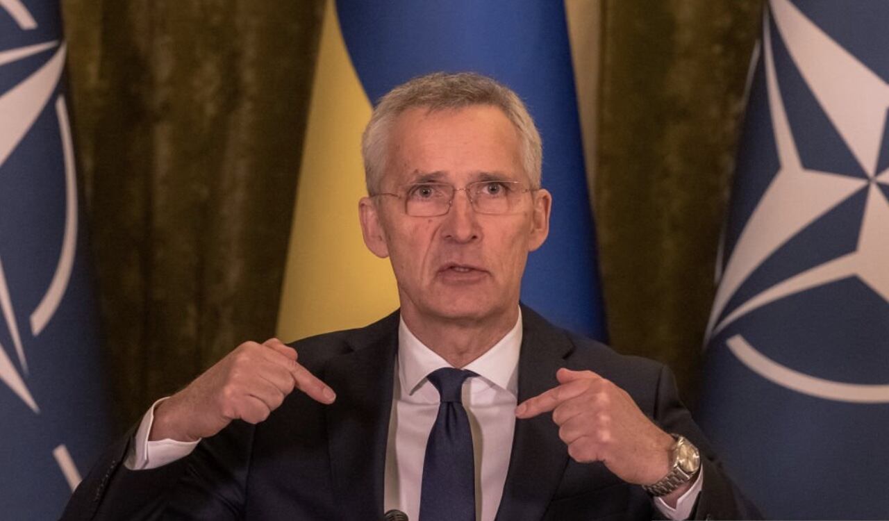 Jens Stoltenberg, secretario general de la OTAN, da su apoyo a Ucrania