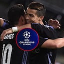 James Rodríguez y Cristiano Ronaldo