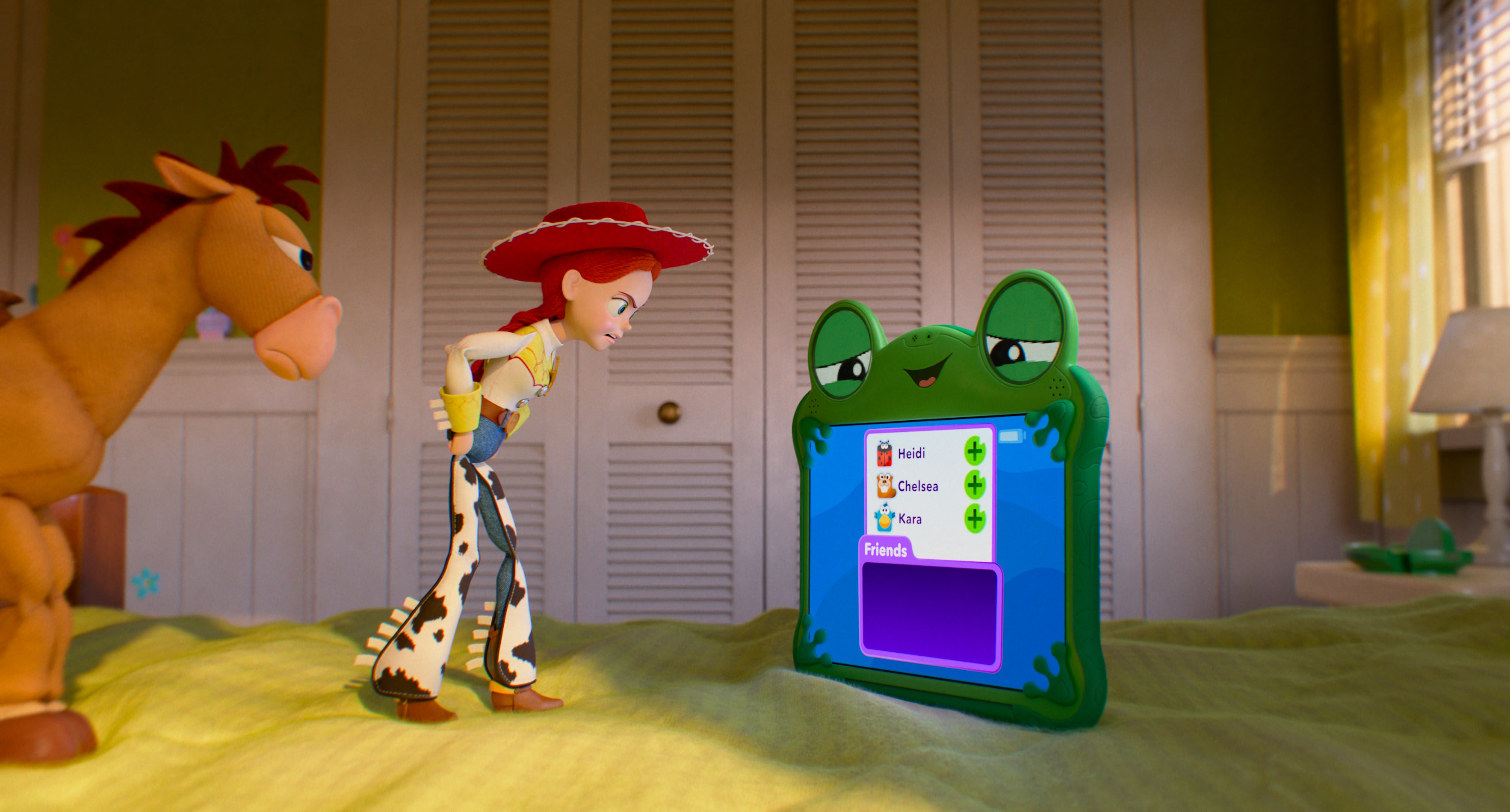 Bullseye, Jessie y Lilypad en' TOY STORY 5'. Foto: Disney/Pixar.