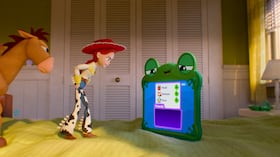 Bullseye, Jessie y Lilypad en' TOY STORY 5'. Foto: Disney/Pixar.