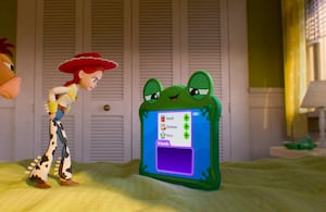 Bullseye, Jessie y Lilypad en' TOY STORY 5'. Foto: Disney/Pixar.