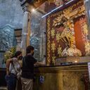 Recorrido Semana Santa en Buga Catedral de San Pedro Basilica del Señor de los Milagros
Iglesia fieles creyentes sacerdote feligreses artículos religiosos
Fotos Daniel Jaramillo