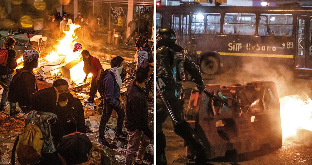 Luis Almagro, secretario general de la OEA, confirmó en su cuenta de Twitter: “Recibí un informe sobre actos de violencia en las manifestaciones realizadas en el marco del Paro Nacional en Colombia”.