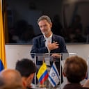 Canciller Omar Bula durante su visita en Israel.