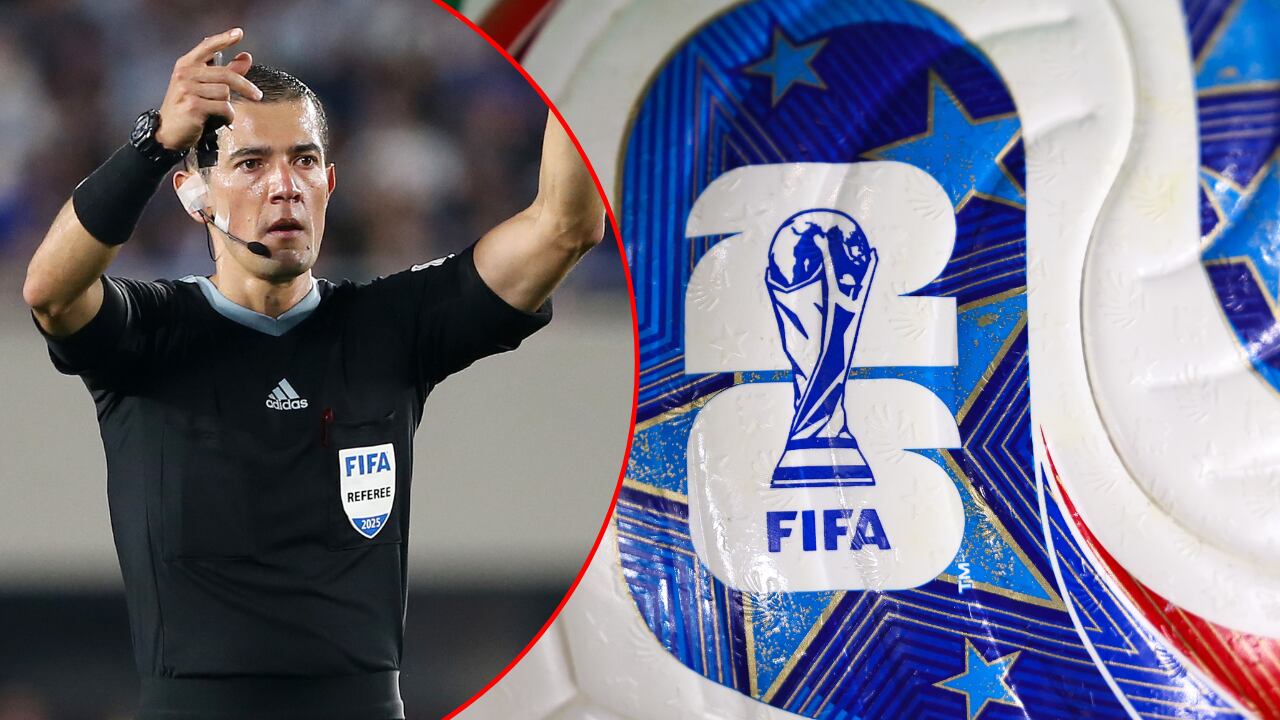 Andrés Rojas encabeza la lista de árbitros colombianos que irán al Mundial 2026.