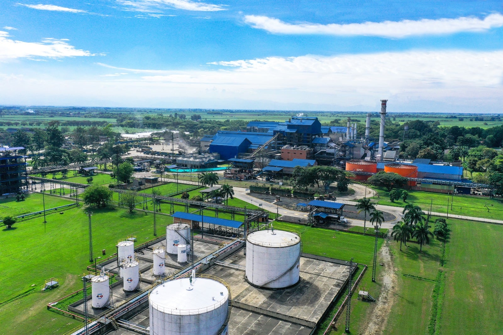 Planta de Incauca. Foto suministrada por la empresa.