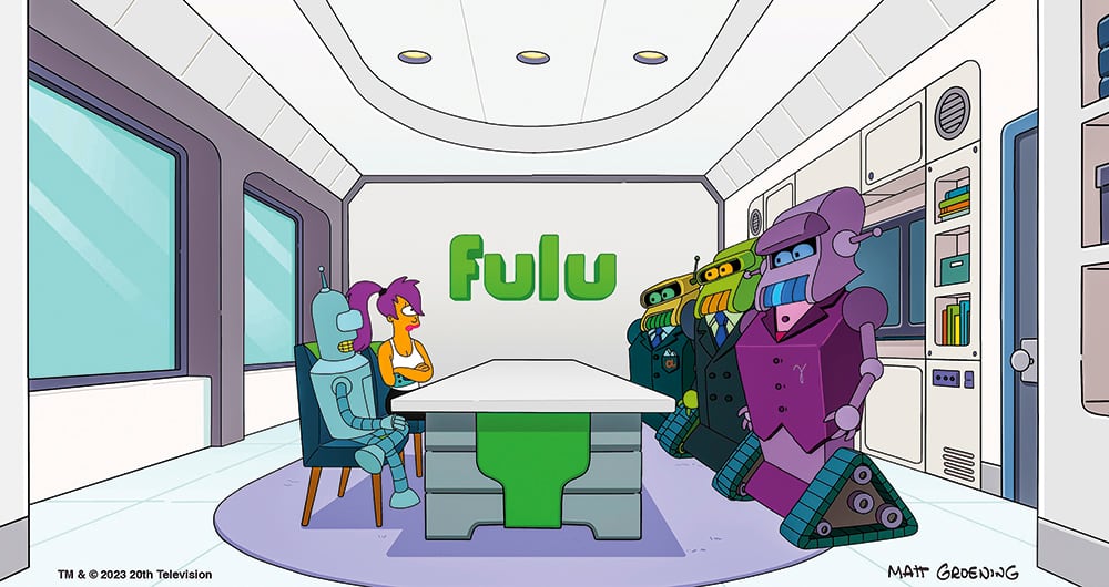 Claudia Katz dice que el look y el tono de Futurama son muy particulares, y a la vez son muy distinguibles como creación de Matt Groening. 