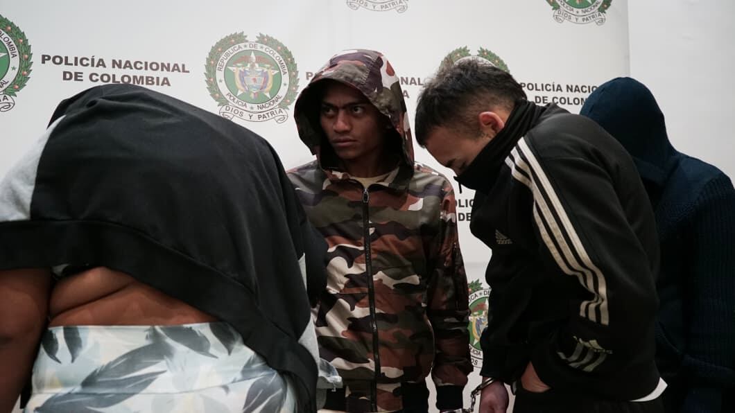 Los Tindeo, banda de microtráfico en el norte de Bogotá.