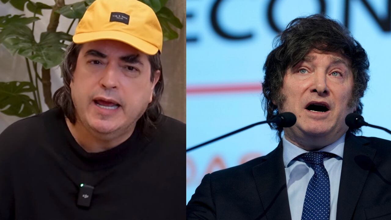 Jaime Bayly y Javier Miley.