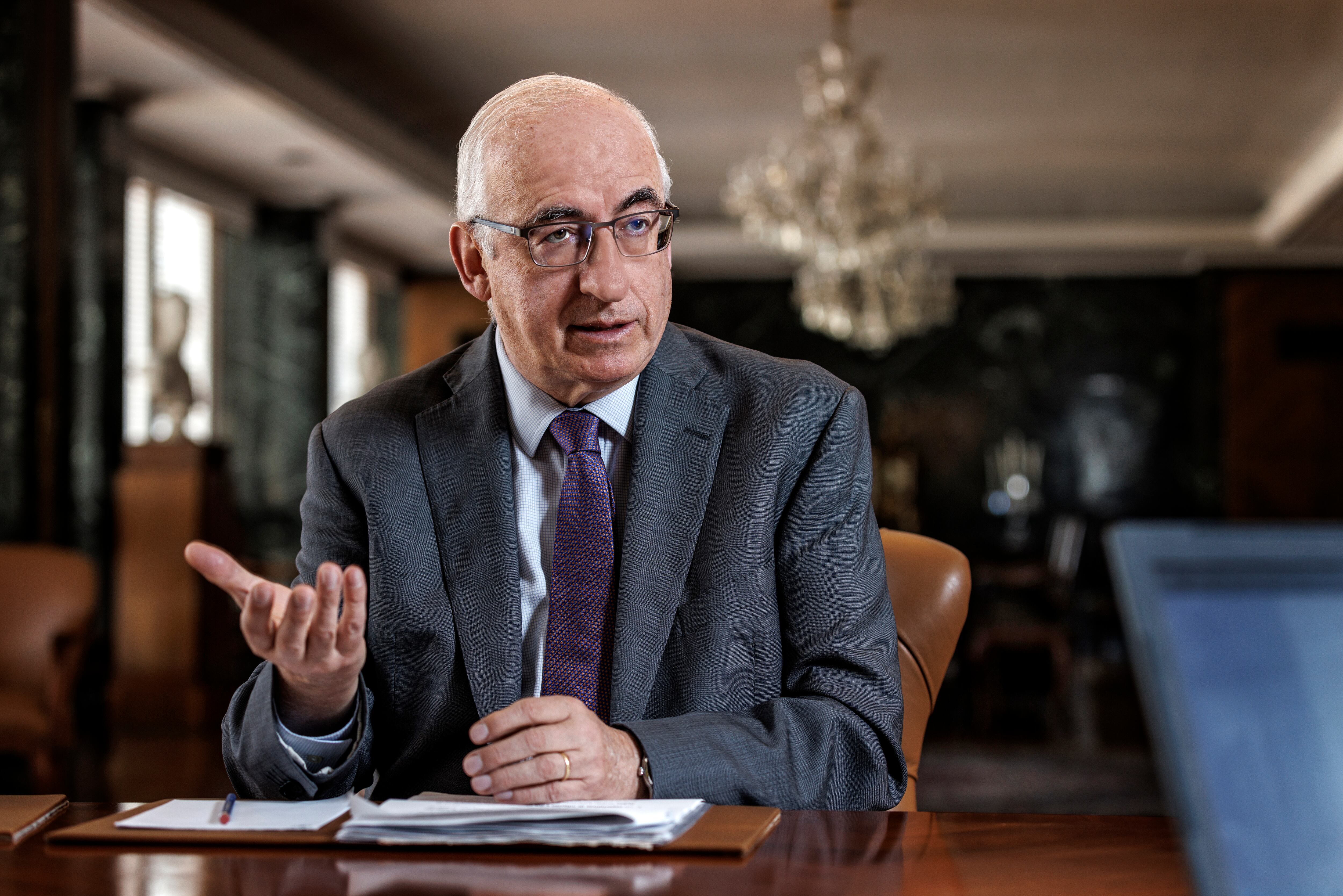 Leonardo Villar. Gerente del Banco de la República.