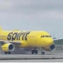 Las autoridades aeroportuarias confirmaron el incidente que se produjo en el momento del aterrizaje luego de que los frenos se incendiaran cuando la aeronave llegaba a Atlanta.