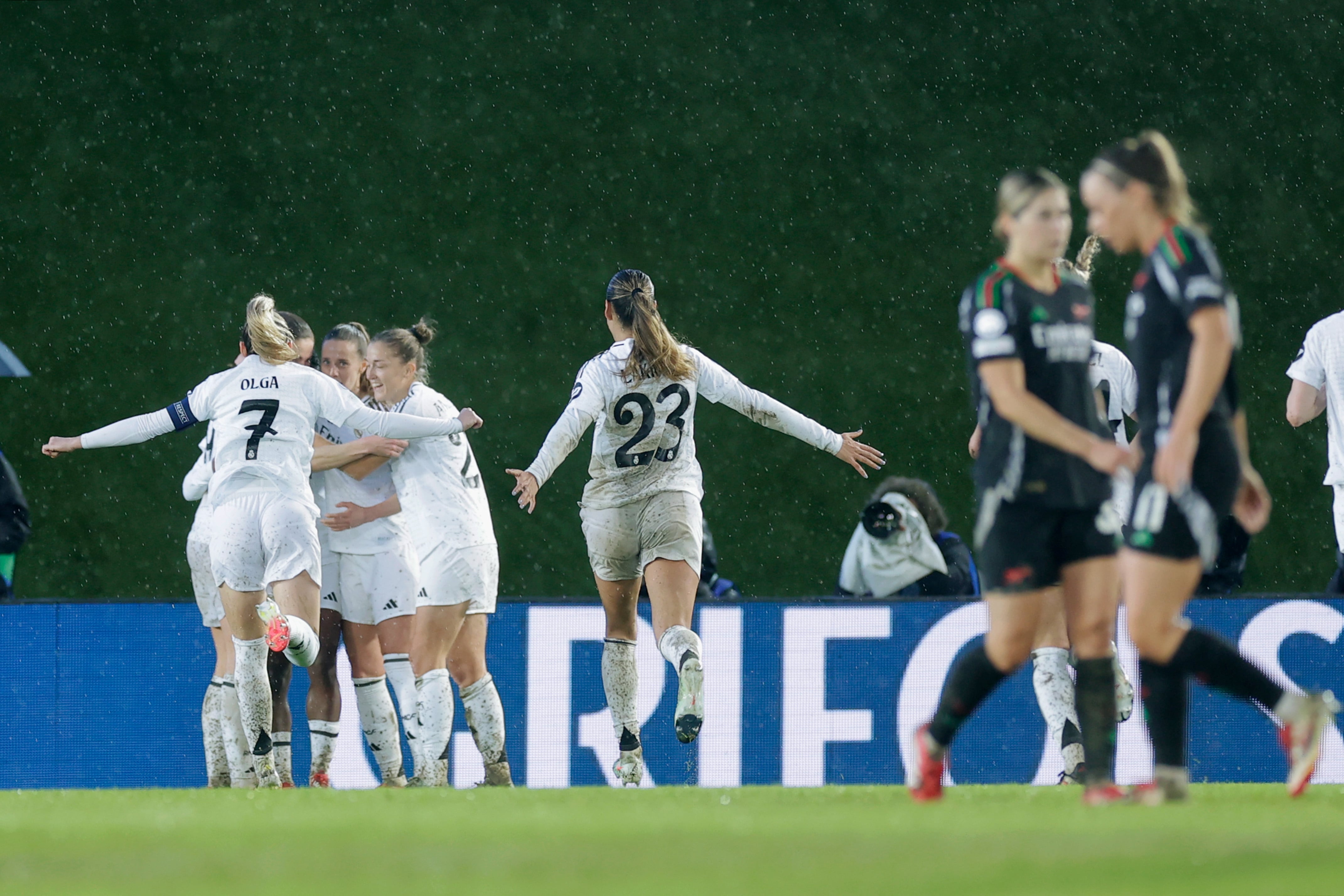 Real Madrid Femenino ganó la ida ante Arsenal