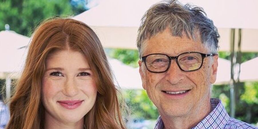 Bill Gates y su hija