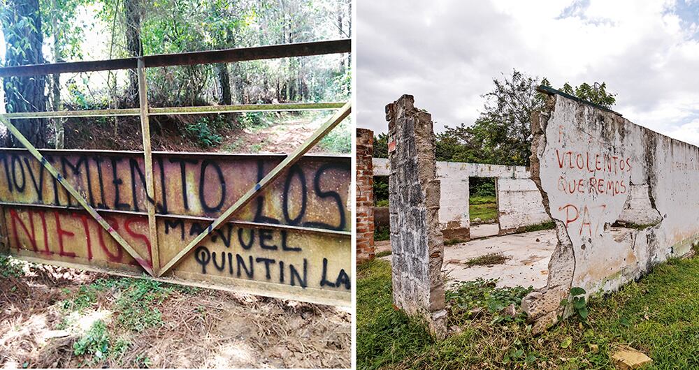    Los invasores en el norte del Cauca operan en pequeños grupos de encapuchados. Dicen ser liberadores de la tierra y prometen continuar con la ocupación ilegal.