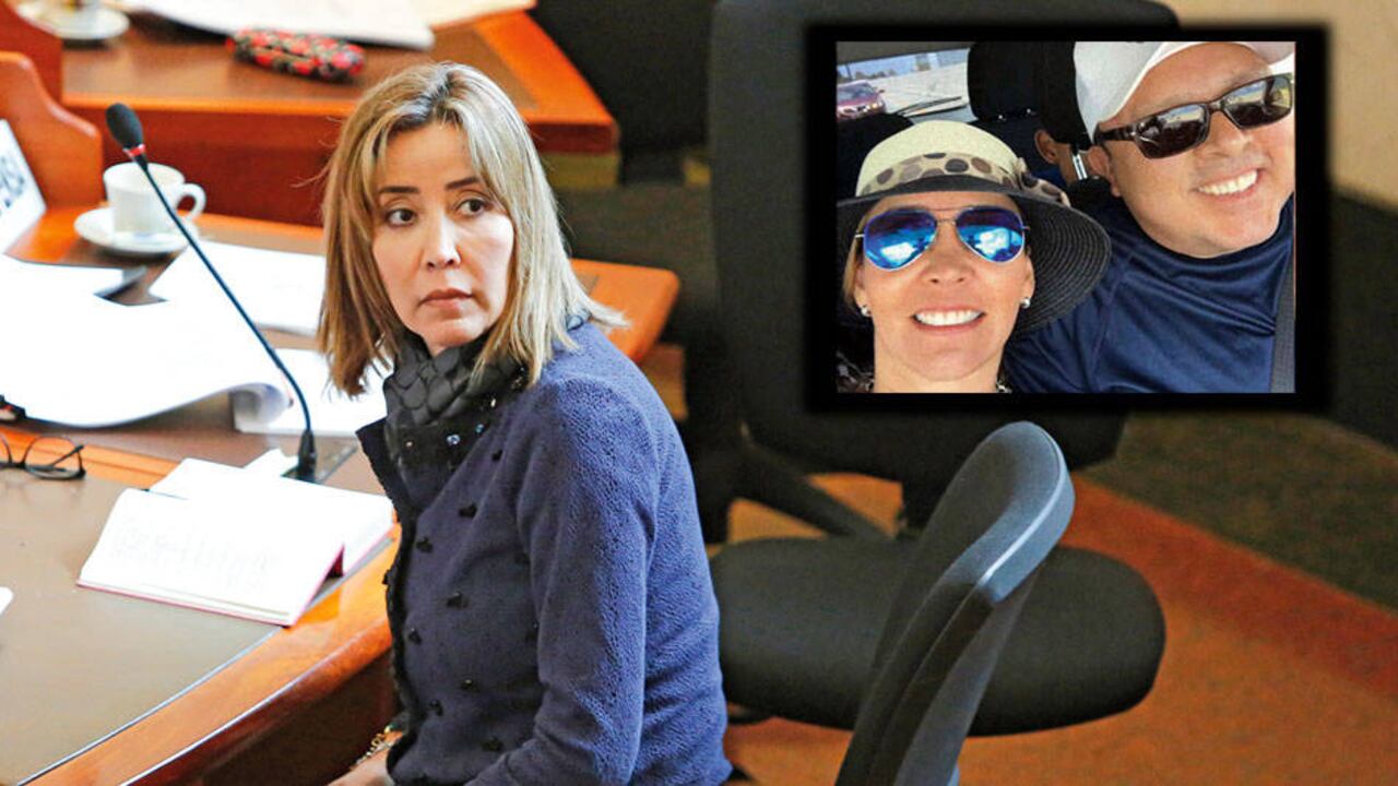 Hilda Niño protagonizó un acto de perdón público en la Corte Suprema. La capturaron hace tres años cuando era fiscal de la UnidadHilda Niño protagonizó un acto de perdón público en la Corte Suprema. La capturaron hace tres años cuando era fiscal de la Unidad de Justicia Transicional, junto con su esposo Gustavo Calero. de Justicia Transicional, junto con su esposo Gustavo Calero.