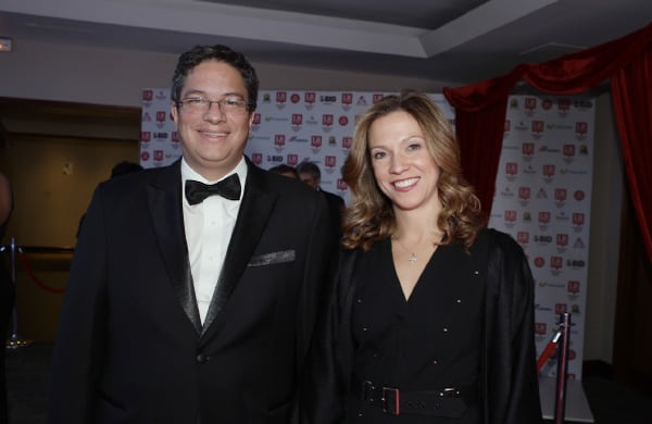 Santiago Rojas y María Claudia Lacouture.
