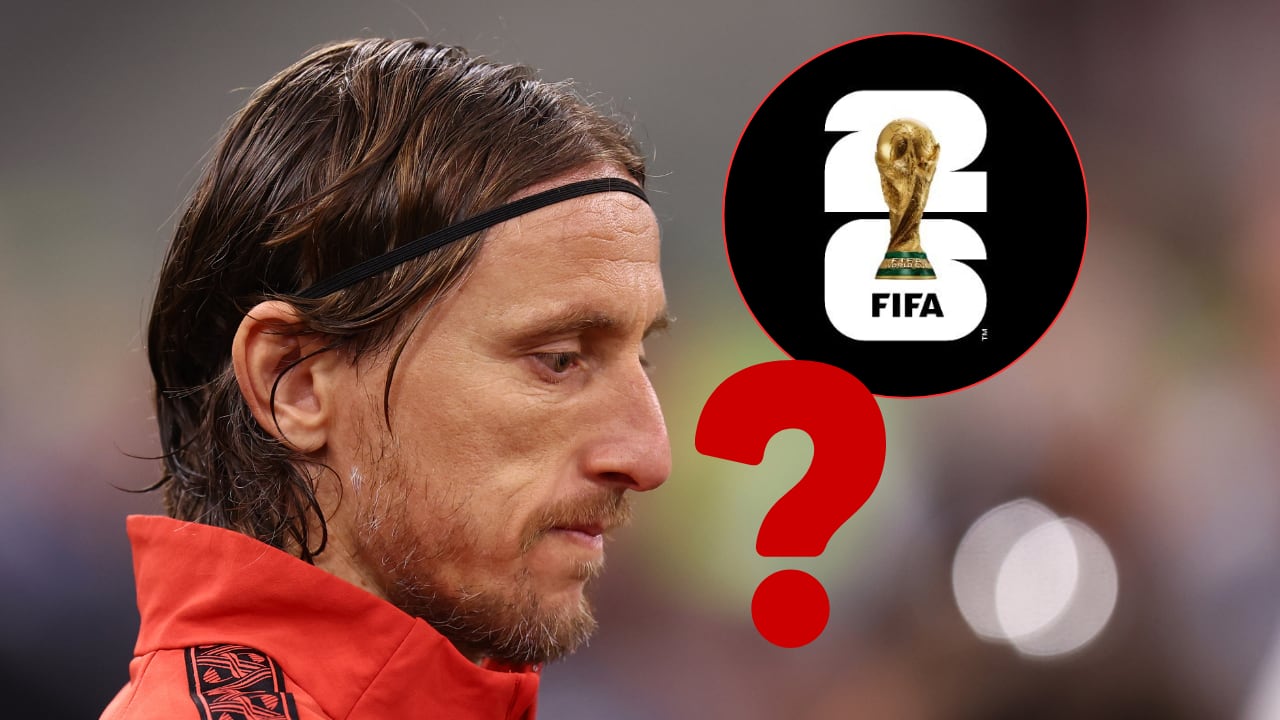 Luka Modrić, del AC Milan y Croacia. Lesión a 45 días del Mundial 2026 preocupa a su país.