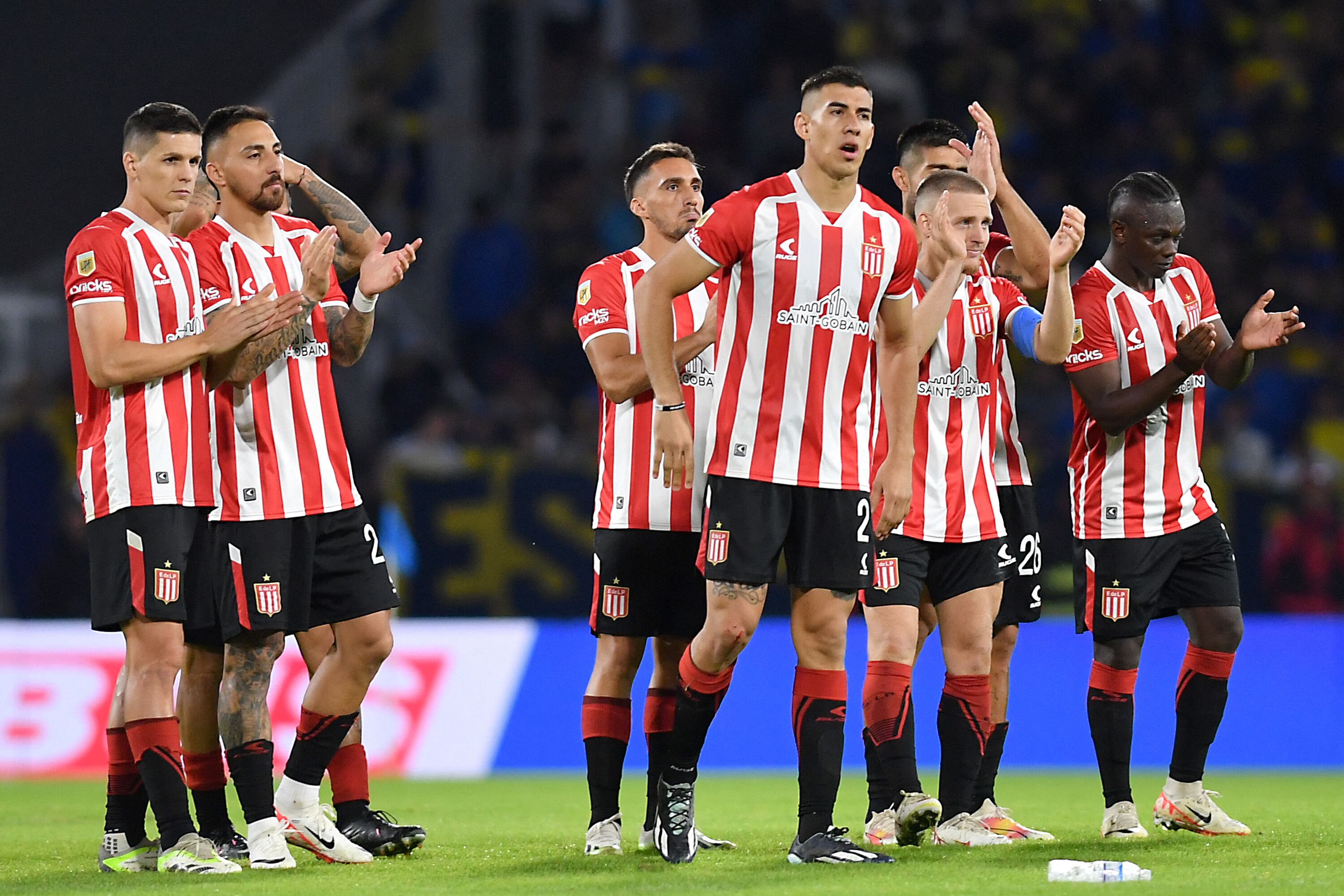 Estudiantes de la Plata, campeón del fútbol argentino.