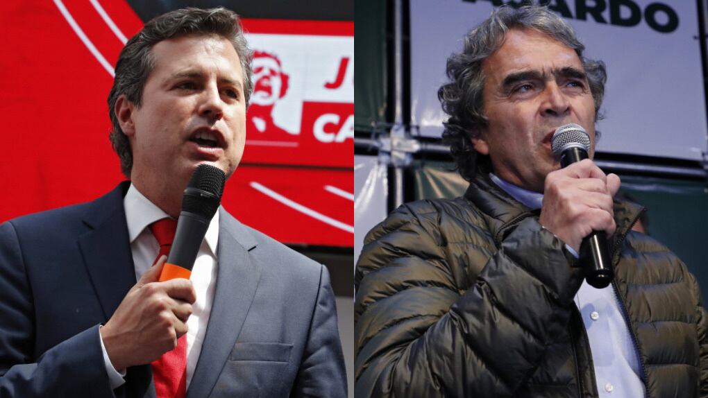 Juan Manuel Galán y Sergio Fajardo.