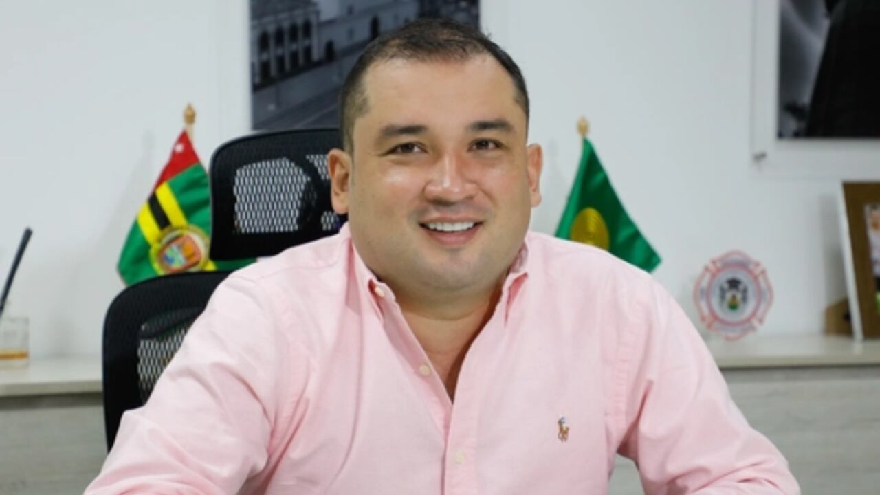 José Fernando Sánchez, alcalde de Floridablanca, Santander.