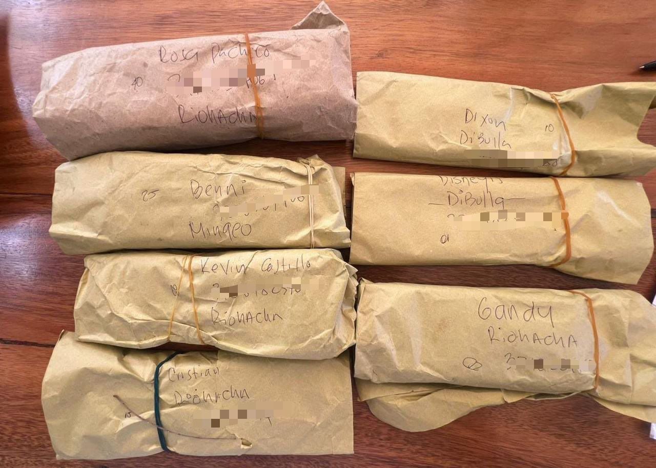 Fiscalía confirmó nombres y números de celular de políticos en los sobres millonarios del escolta de la UNP en La Guajira