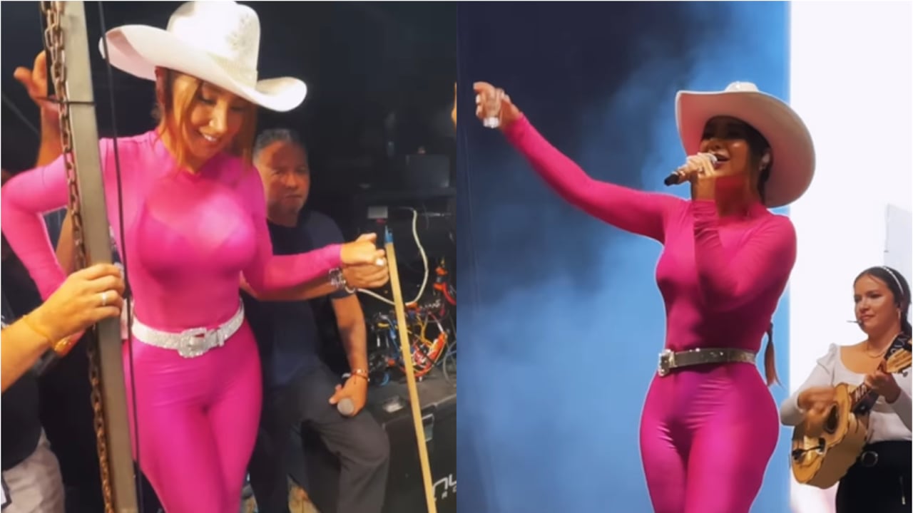 Paola Jara en concierto en Caucasia