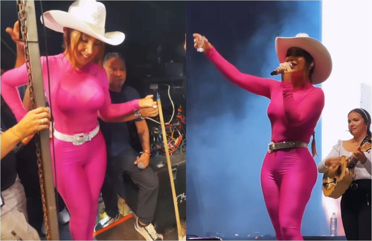 Paola Jara en concierto en Caucasia