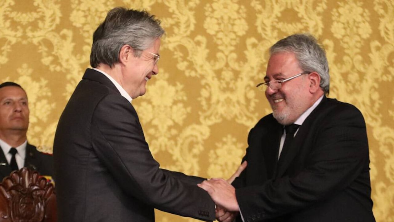 Luis Verdesoto, fue el secretario anticorrupción del gobierno de Guillermo Lasso. Foto: Gobierno de Ecuador.