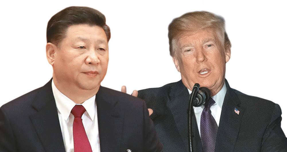 Xi Jinping, presidente de la República Popular China / Donald Trump, presidente de Estados Unidos.