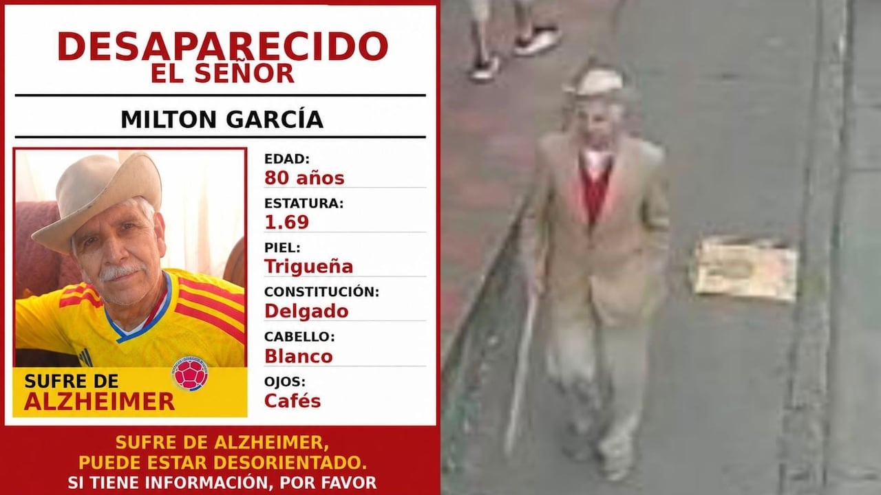 Las autoridades adelantan la búsqueda del hombre de 80 años de edad.