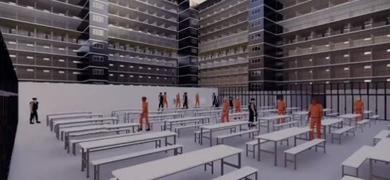 Así será la megacárcel de Diego Molano. Espera meter allí a 3.000 delincuentes.