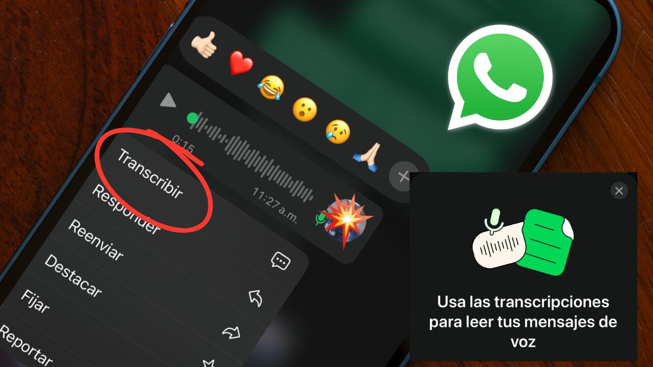Los audios largos ya no serán un problema en WhatsApp. Con su nueva función de transcripción automática para iOS, escuchar mensajes se convierte en algo del pasado.