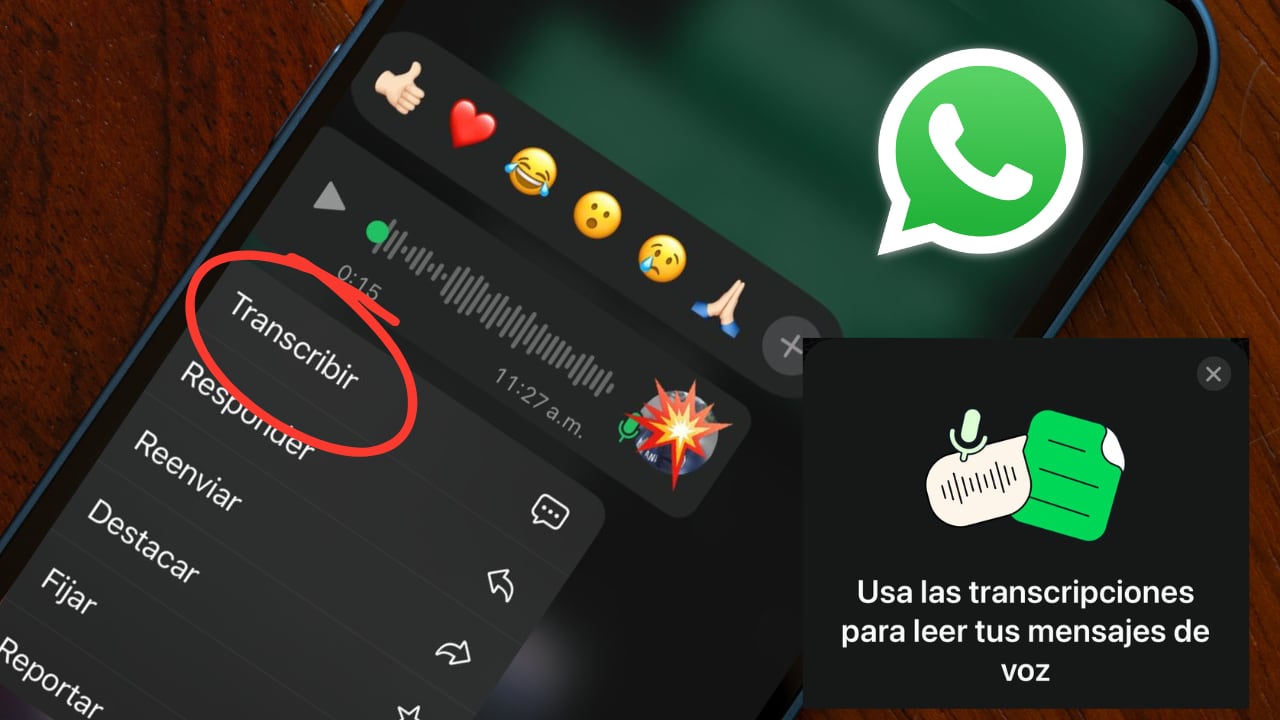 Los audios largos ya no serán un problema en WhatsApp. Con su nueva función de transcripción automática para iOS, escuchar mensajes se convierte en algo del pasado.
