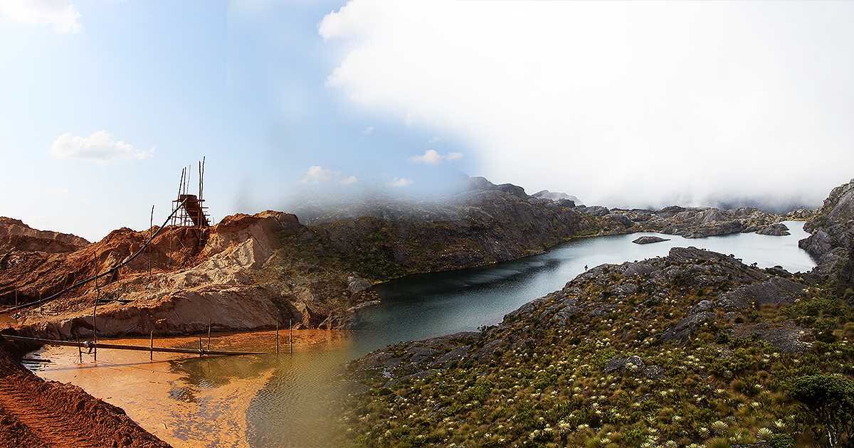 La minería es una de las principales amenazas de los páramos en el país. 