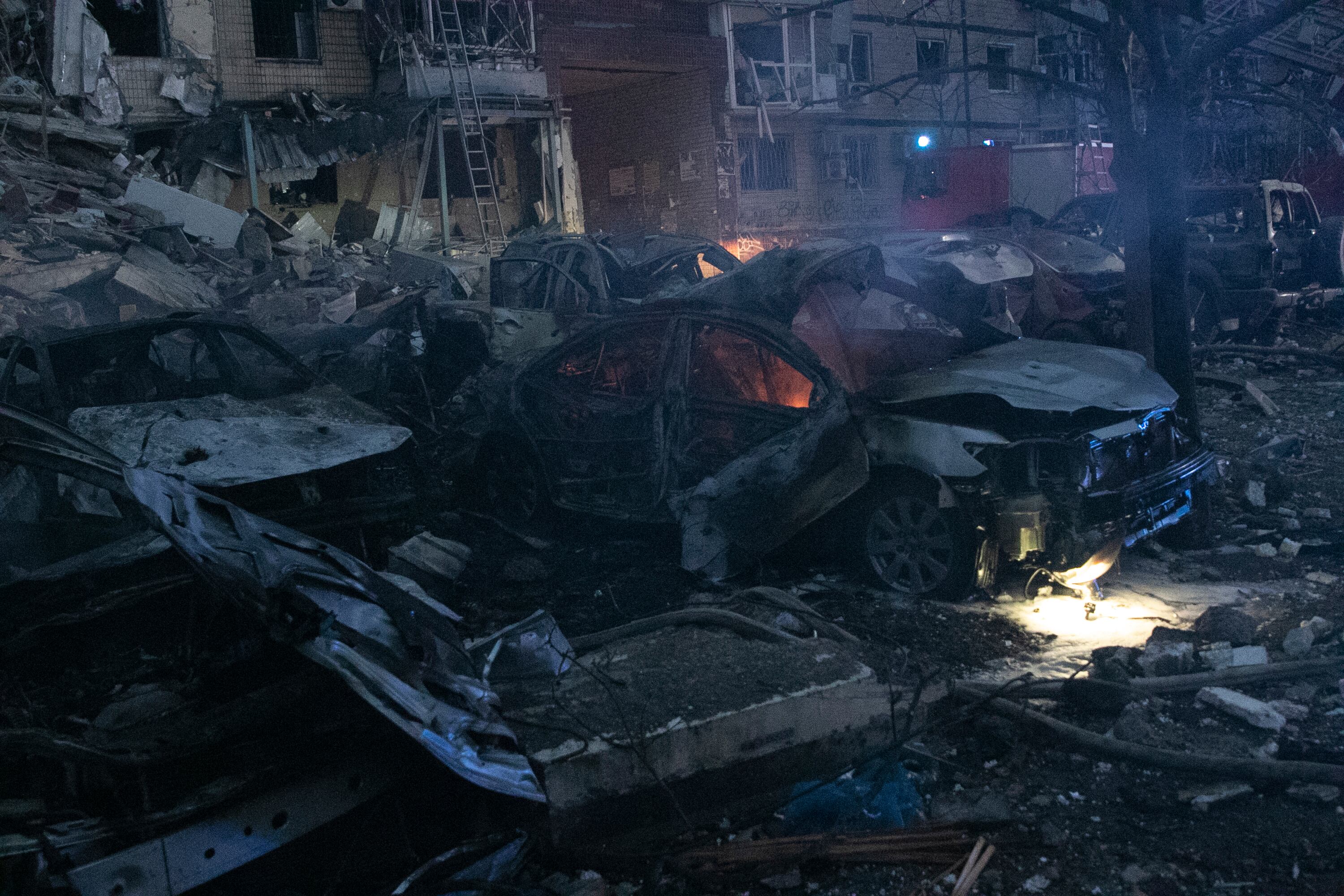 El propio Reznichenko había informado de nueve fallecidos, entre los que hay una niña de 15 años.