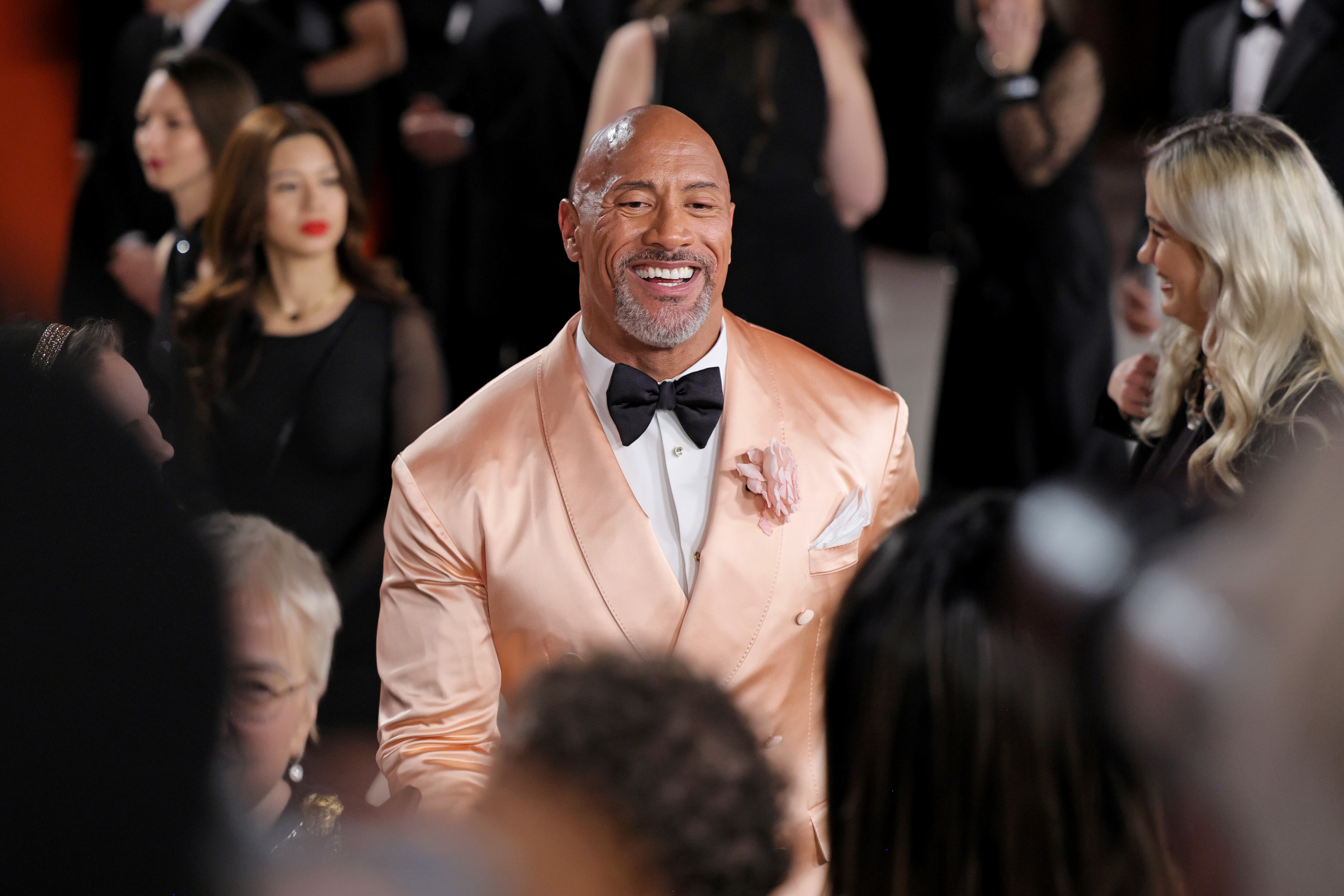 Actor Dwayne Johnson la roca