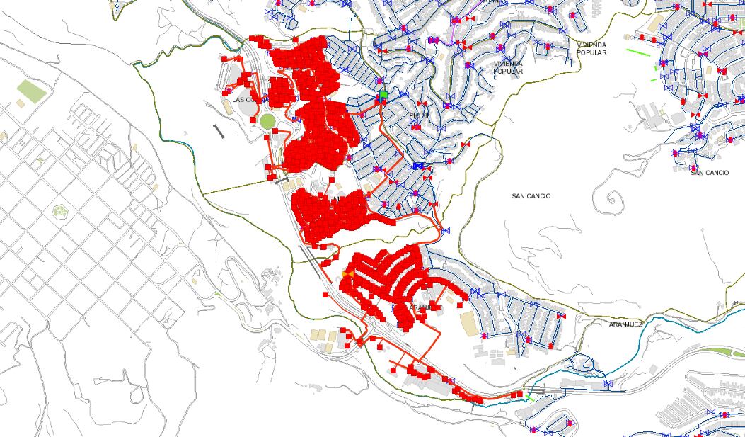 La suspensión de agua se cumplirá de 8 de la mañana a 11:59 de la noche