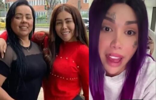 Yina Caldero y su mamá Merly Ome
