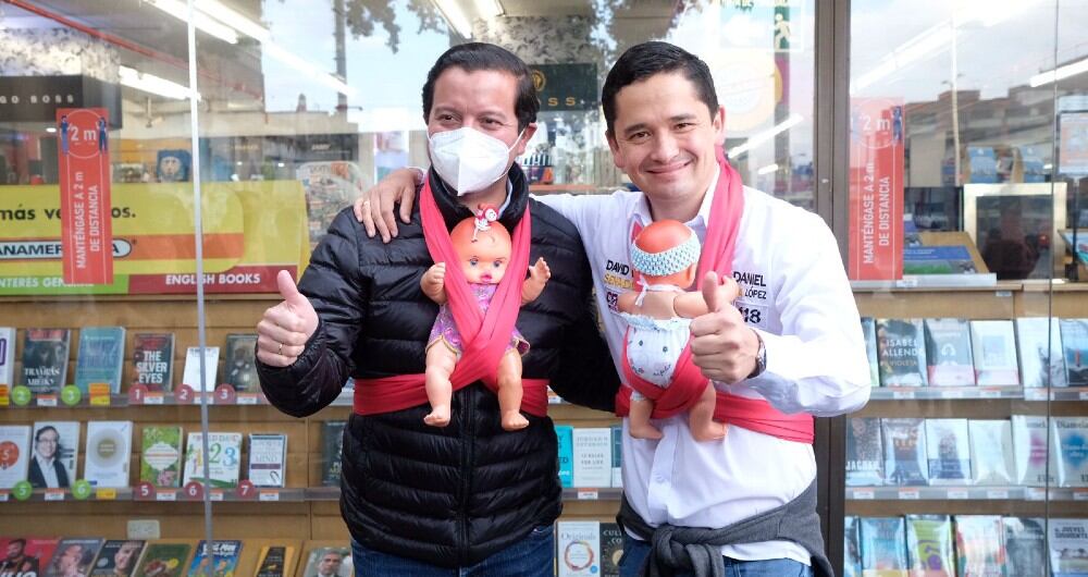 José Daniel López y David Luna.