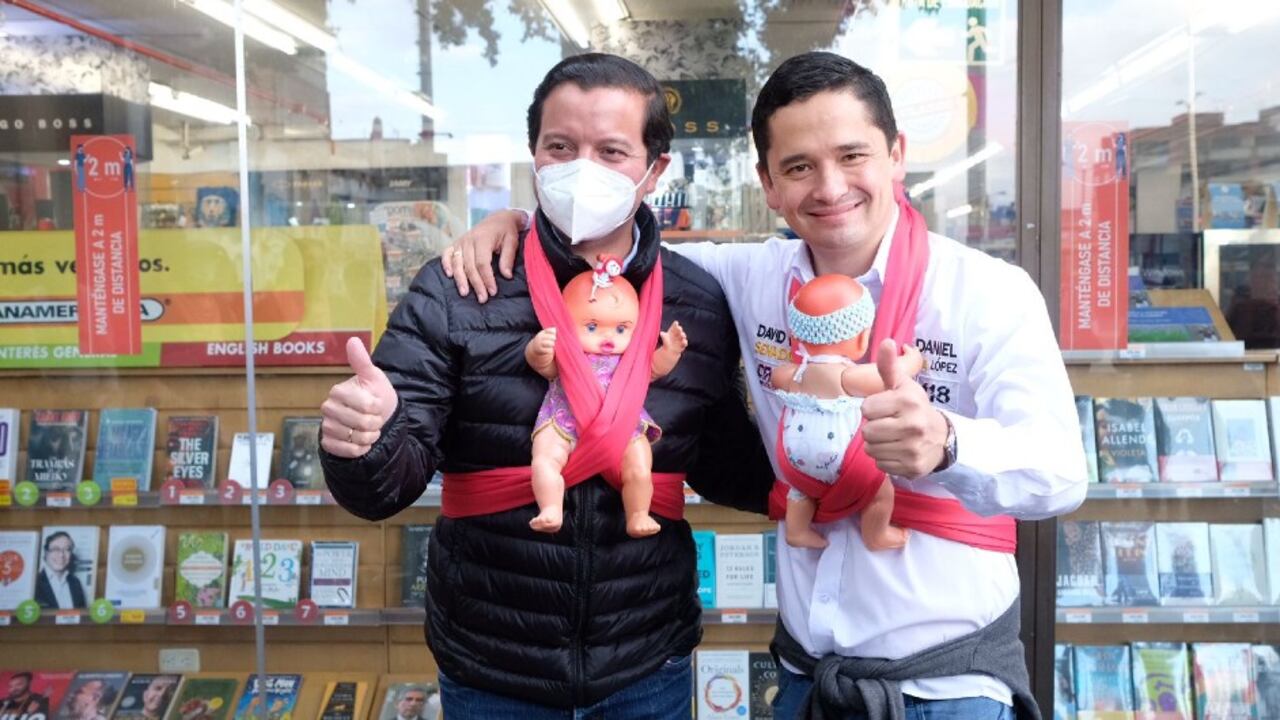 José Daniel López y David Luna.