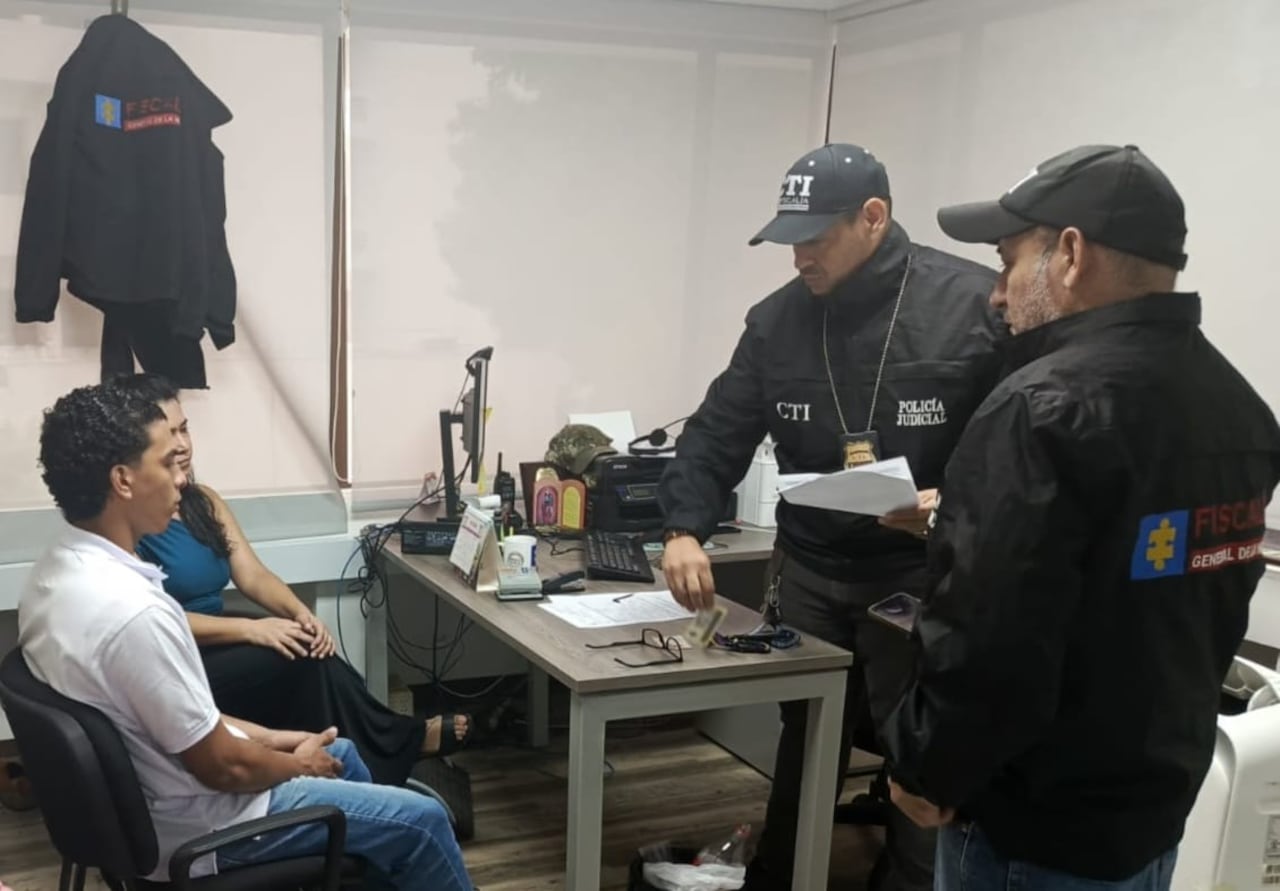 Primeras imágenes de Ricardo González, capturado por el asesinato del estudiante de Los Andes