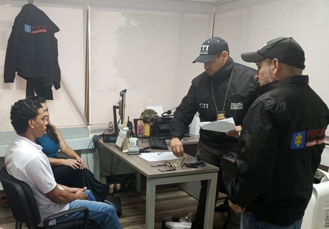 Primeras imágenes de Ricardo González, capturado por el asesinato del estudiante de Los Andes