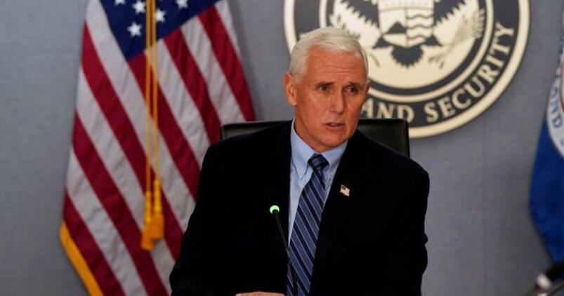 El vicepresidente Mike Pence era uno de los objetivos del grupo que asaltó el Capitolio.