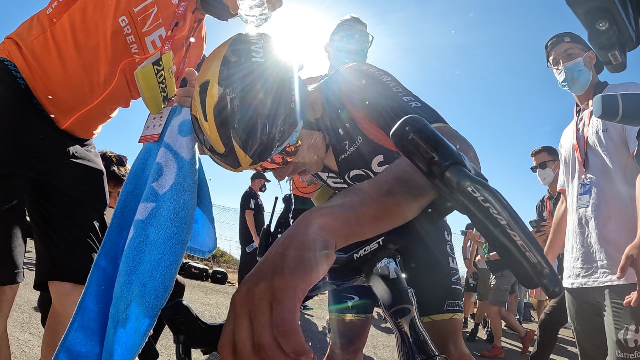 Richard Carapaz ha conquistado dos etapas en esta Vuelta a España