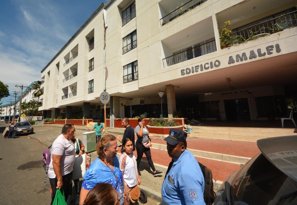 Edifico Amalfi, en el barrio Capri, sur de Cali.